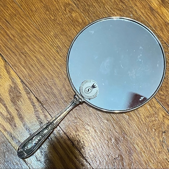 Godinger silver plate Vintage brush and mirror set main image 4